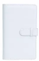 LOVEINSTANT Fotoalbum 108 nuotraukoms, suderinamas su Fujifilm Instax Mini 12, 11, 40, 9, 8, 7, Evo, Liplay, Link / Baltas