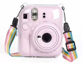 LOVEINSTANT Apsauginis dėklas, skirtas Fujifilm Instax Mini 12 - Skaidrus