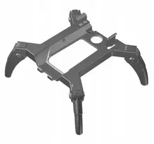 SUNNYLIFE Landing Gear Extenders for DJI Mavic 3 Pro - Pilka (4 vnt.)