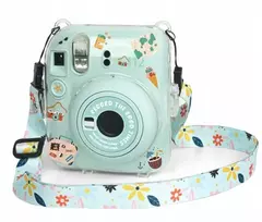 LOVEINSTANT Dėklas, skirtas Fujifilm Instax Mini 12 su lipdukais / Holiday Time