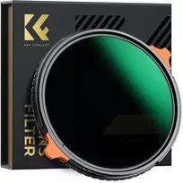 K&F Concept Hybrid Filter 2-in-1 58mm CPL Polarizer + Variable ND4-ND64 Gray Fader KF01.1913