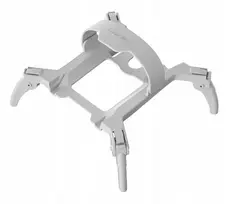 SUNNYLIFE Landing Gear Extensions for DJI Mini 4 Pro - Height Increase 30mm, Quick-Release Snap-On, Anti-Slip Pads (Grey) N4P-LG700