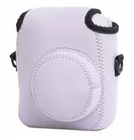 LOVEINSTANT Minkštas neopreninis apsauginis dėklas, skirtas Fujifilm Instax Mini 12 - Violetinė