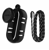 SUNNYLIFE Silicone Protective Case with Lens Cap for Insta360 Go 3s - Black