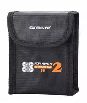 Sunnylife Fireproof Battery Safe Bag for DJI Avata 2 Battery (Holds 2 Batteries) AT2-DC782-2