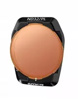 SUNNYLIFE Hybrid 2in1 Polarizing PL + Gray ND32 Filter for DJI Air 3 / 3S + Case Fi923-32p