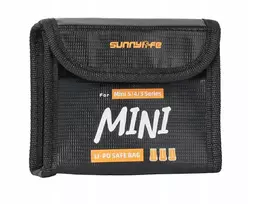 SUNNYLIFE Fireproof Battery Storage Case for 3x DJI Mini 5/4/3 Pro Mini 3 Batteries N5p-dc085-3