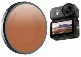 SUNNYLIFE Hybrid Filter 2in1 Polarizing PL + Gray ND64, skirtas DJI Osmo Nano, su dėklu / On-fi073-64p