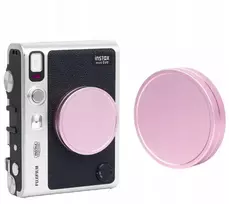 LOVEINSTANT apsauginis objektyvo dangtelis, skirtas Fujifilm Instax Mini Evo - Rožinis