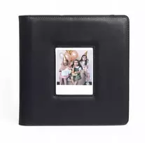 LOVEINSTANT Fotoalbumas 288 nuotraukoms, tinka Fuji Instax Wide 400/300, Polaroid 600/Now, juodas