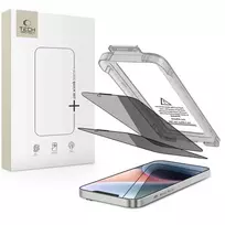 TECH-PROTECT Quick Set SPY+ Privacy Tempered Glass Screen Protector 2-Pack for iPhone 13 / 13 Pro / 14 / 16E / 17E