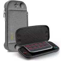 TECH-PROTECT Slim Pouch, skirta Nintendo Switch 2, tamsiai pilka