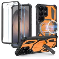TECH-PROTECT MAGBLAST MAGSAFE + GLASS 2-PACK GALAXY S26 ULTRA BLACK/ORANGE