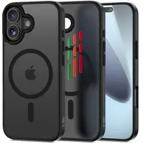 Tech-Protect Magmat XT 4-Set MagSafe Dėklas, skirtas iPhone 17, Matinė Juoda