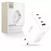 TECH-PROTECT NC200W-GAN 4-Port Network Charger PD 200W / QC3.0 White