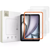 TECH-PROTECT Easy Set+ 2-Pack Tempered Glass Screen Protector for iPad Air 11 inch 6/7/8 (2024-2026) Clear