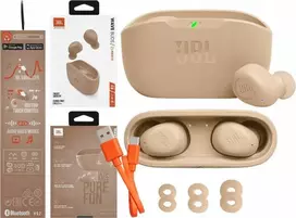 JBL Wave Buds Belaidės Ausinės „True Wireless“ Smėlio Spalvos