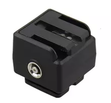 JJC Hot Shoe Adapter Sony Alpha į standartinį ISO 518 su PC Sync jungtimi