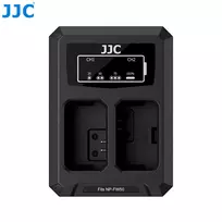 JJC Dual USB-C Battery Charger for Sony NP-FW50 (DCH-FW50TC)