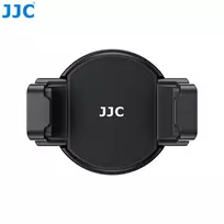 JJC MS-SPC1 Juodas magnetinis telefono laikiklis su 1/4 inch sriegiu ir 2 šalto bato lizdais, skirtas iPhone MagSafe