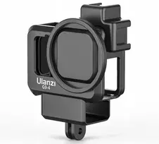Ulanzi Frame Mount + Microphone Adapter + Filter Set, skirtas GoPro HERO 9/10/11, juodas