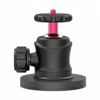 Ulanzi C029 Magnetinis prisisiurbimo laikiklis su 3D rutuline galvute, skirtas GoPro, DJI, Insta360, SJCAM, Xiaomi