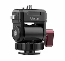 ULANZI Quick CO01 3D 360° Monitor Mount with 1/4 inch Screw, Black
