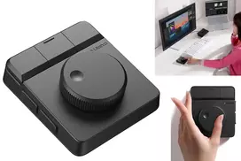 ULANZI D100H Bluetooth 5.0 Haptic Video Controller su rotaciniu rankenėle ir OLED ekranu