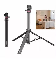 Ulanzi MT-80 Mini Tripod su rutuline galvute, 1/4 colio sraigtas, 24,7 cm maksimalus aukštis, 2 kg apkrova, juoda
