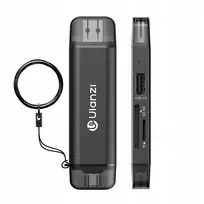 ULANZI CR3 3-in-1 SD/MicroSD/USB kortelių skaitytuvas su USB-C ir USB-A jungtimis