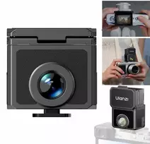 ULANZI Waist-Level Viewfinder Retro 28mm 35mm 50mm Cold Shoe Mount Black VF01 C090