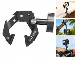 ULANZI EA03 Super Clamp Crab Clamp su 1/4 inch sriegiu ir Cold Shoe laikikliu, skirtas Magic Arm