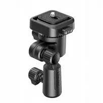 ULANZI F38 Quick Release Mount Adapter su 16mm Spigot ir 12mm Pin Receiver, 1/4 inch-20 Sraigtas, Juodas