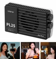 ULANZI PL25 25W Bi-Color LED Video Light su 2700K-6500K, USB-C PD, OLED ekranu, 5000mAh baterija