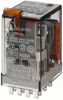 Finder Miniature Industrial Plug-in Relay 55.34.8.230.5050, 4PDT, 230 V AC, 7 A