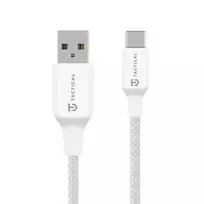 Tactical Stitch Thread Cable USB-A/USB-C White - Įkrovimo ir duomenų laidas - 1,2 m