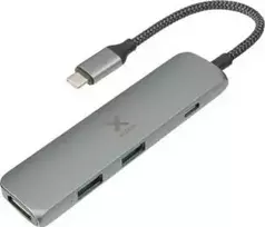 Xtorm XWH03 USB-C Hub - USB 3.2 Gen 1, 4K HDMI, 60W PD, Aluminium, Black