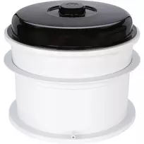 WECK Juicer Kombi-Set Elektrinis Konservavimo Puodas su Garų Sulčiaspaude, 29L, 1800W, Nerūdijantis Plienas