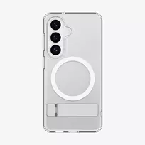 Spigen Ultra Hybrid S Mag MagSafe Dėklas, skirtas Samsung Galaxy S26+ - Skaidriai Baltas