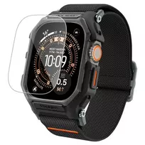 SPIGEN Lite Fit Pro & Tempered Glass Apple Watch Ultra 1 / 2 / 3 (49 mm) Matte Black