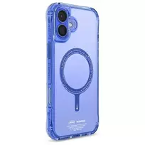 SKINARMA Saido Dėklas, skirtas iPhone 16 Plus 6.7 colio, magnetinis įkrovimas, mėlyna