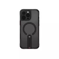 Skinarma Helix for iPhone 16 Pro Magnetic Charging 360 Rotating Stand Case Black