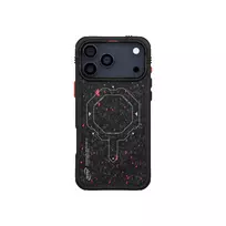 Skinarma Vektor Dėklas, skirtas iPhone 17 Pro Max, magnetinis įkrovimas, juodas