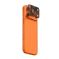 Skinarma Sonix Full Aluminium Camera Lens Protector for iPhone 17 Pro Orange