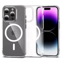 Tech-Proteckt Flexair Hybrid MagSafe Case for Apple iPhone 15 Pro Max, Clear