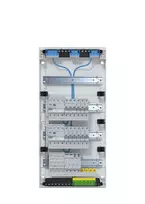 Hager VA48BV2 Skirstomasis skydas APV 4x12PLE IP30 Sujungtas 2 FI grandinėmis Apsauga nuo viršįtampių