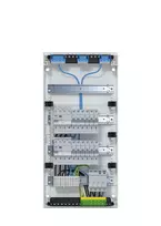 HAGER VA48BV1 Mažasis skirstomasis skydas 4x12 PLE IP30 paviršinis montavimas paruoštas laidams