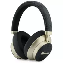 Guess GUE005456 Bluetooth belaidės ausinės su ENC, 4G Gold Script Metal, juodos