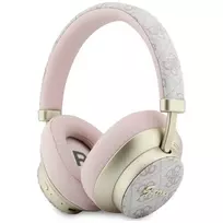 Guess GUE005458 „Over-Ear“ Bluetooth ausinės su ENC, rožinės spalvos