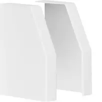 Hager Galinis dangtelis kabelių loveliui RK 150, 150x60mm, gryna balta (RAL 9010), pora